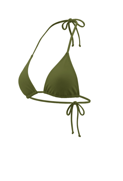 Aria Triangle Top Olive