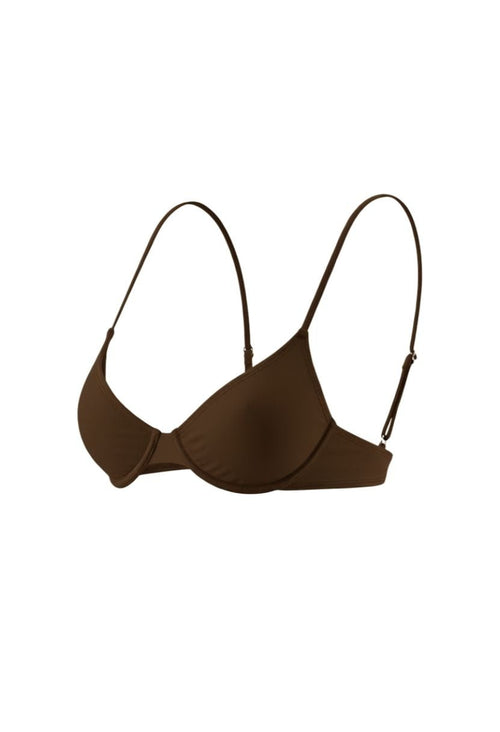 Bianca Bikini Top Brown