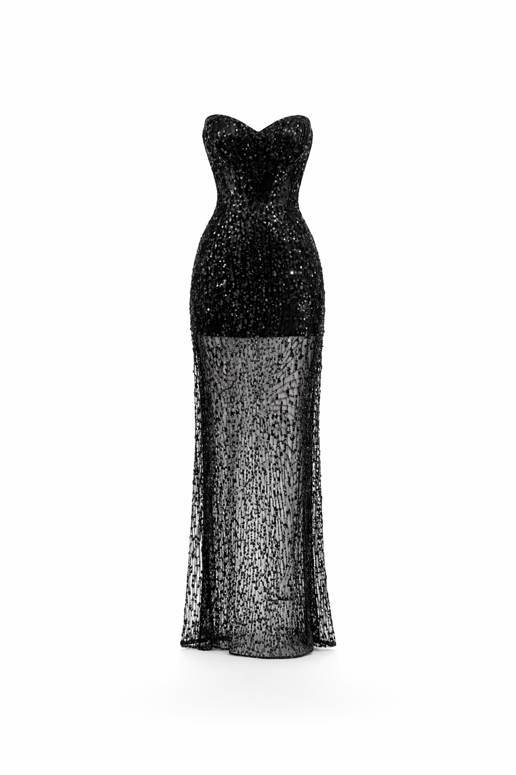 Swan Temptation Evening Dress