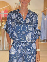 Bohemian Ocean Print Shirt