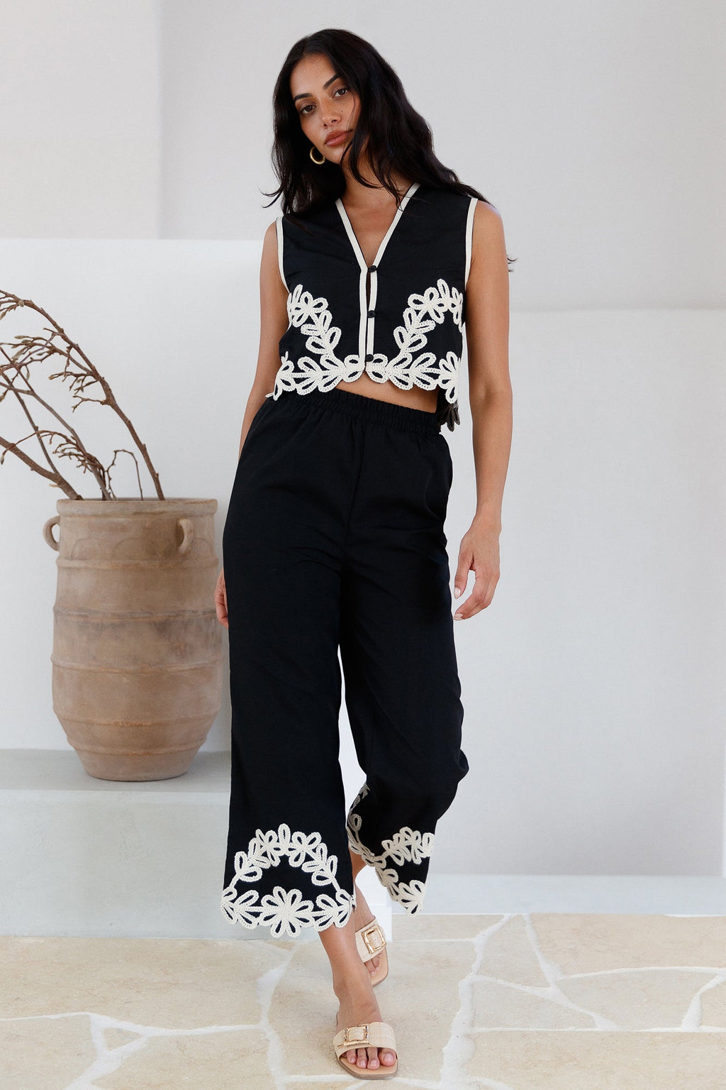 Dreaming Softly Pants Black