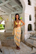 ARESS MILANO Marbella Sarong Casablanca Print