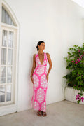 ARESS MILANO Harper Maxi Dress Pink
