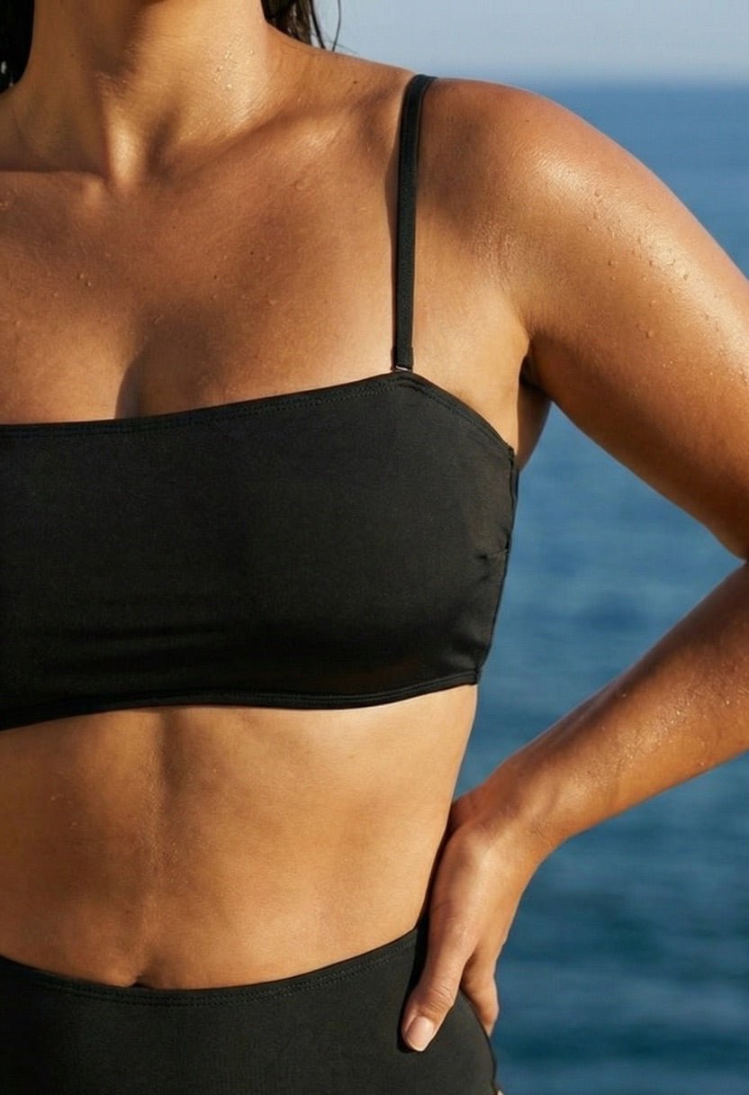 Valeria Bikini Top Black
