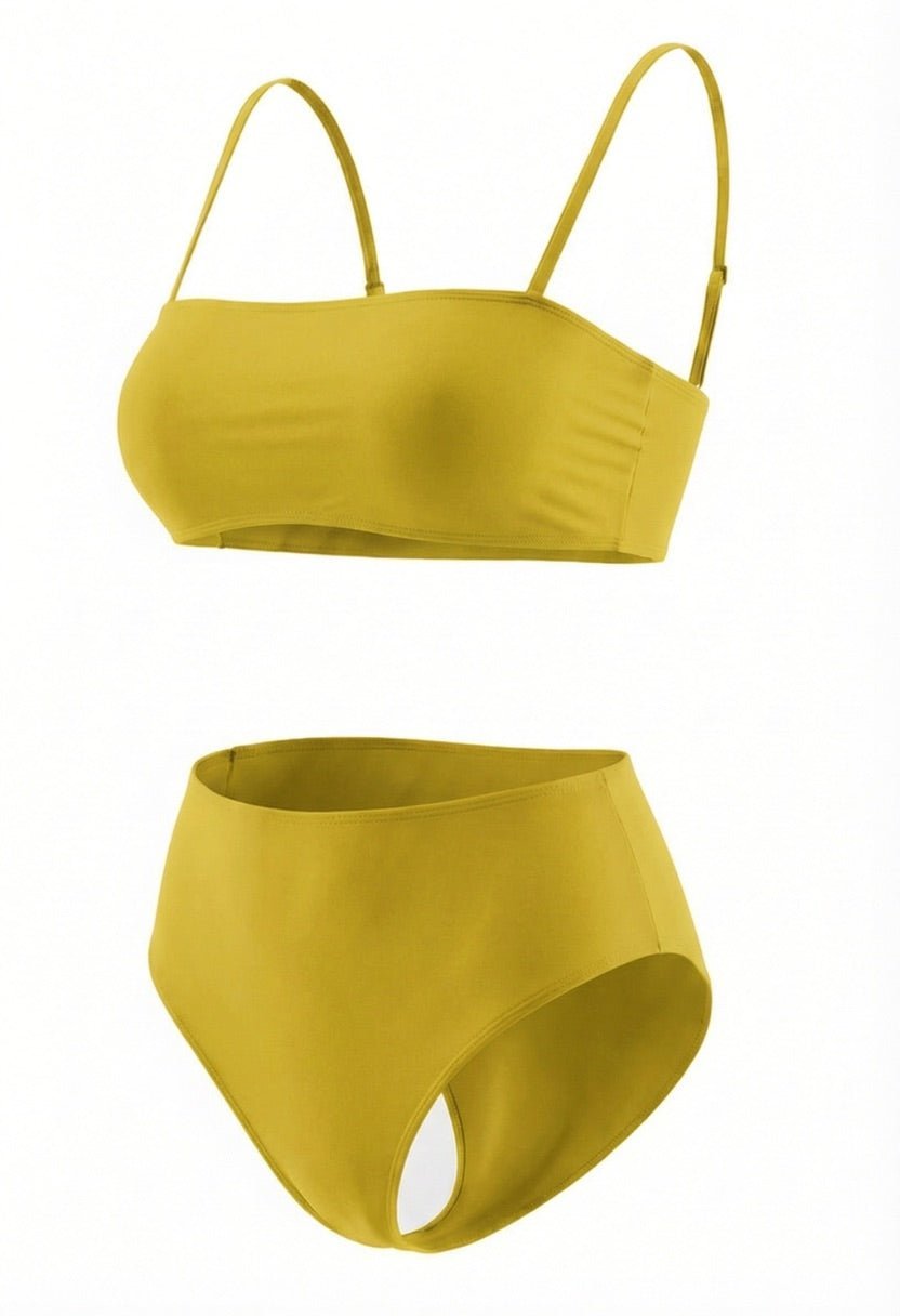 Valeria Yellow Bikini Set - Bright & Flattering Summer Swimwear