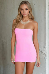 Strapless Mini Dress