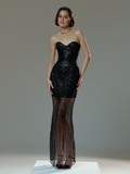 Swan Temptation Evening Dress