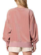 Christmas Cake Sequined Pullover Sweatshirt